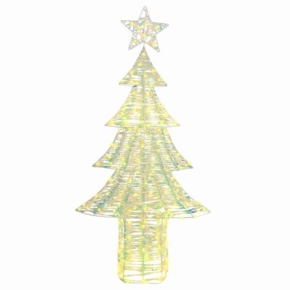 Julgran 240 LED-lampor Varmvit 181 cm PET