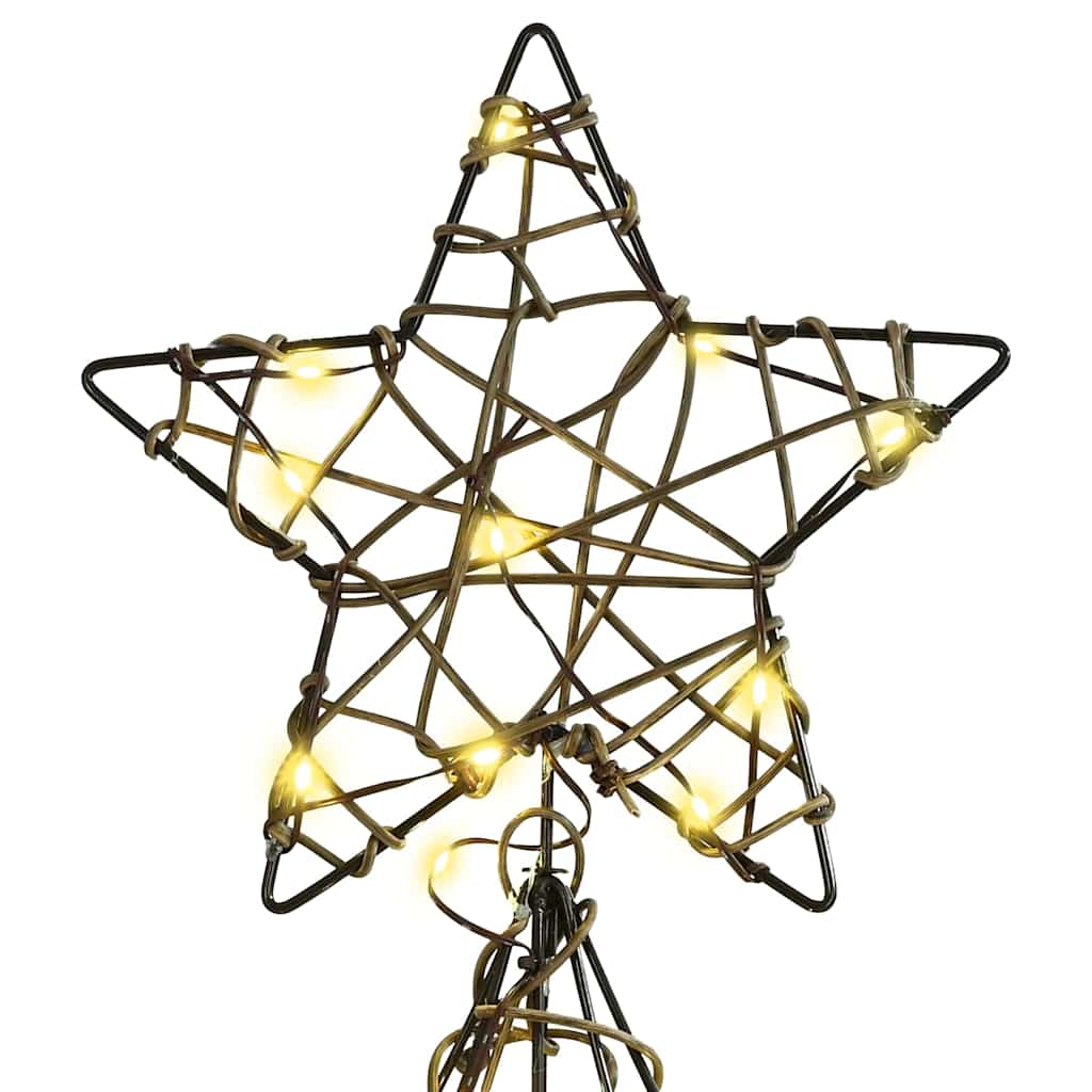 Julgran 160 LED-lampor Varmvit 150 cm Rotting