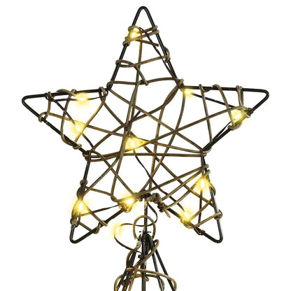 Julgran 160 LED-lampor Varmvit 150 cm Rotting