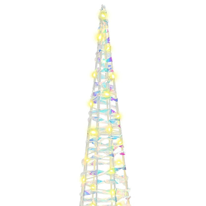 Julgran 3 st 90 LED-lampor Varmvit 20 x 20 x 80 cm PET