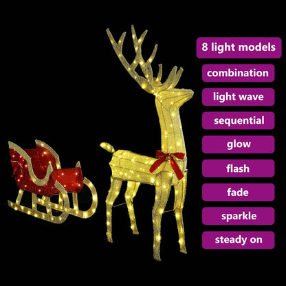 Ren Pull Släde Varmvit 151 x 28 x 128.5 cm tyg