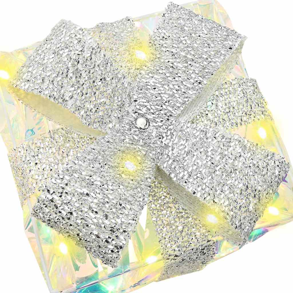 Ljusande julklapp 3 st 150 LED-lampor Varmvit