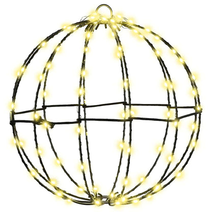 Ball Varmvit 30 x 30 x 32 cm Metall 96 LED-lampor