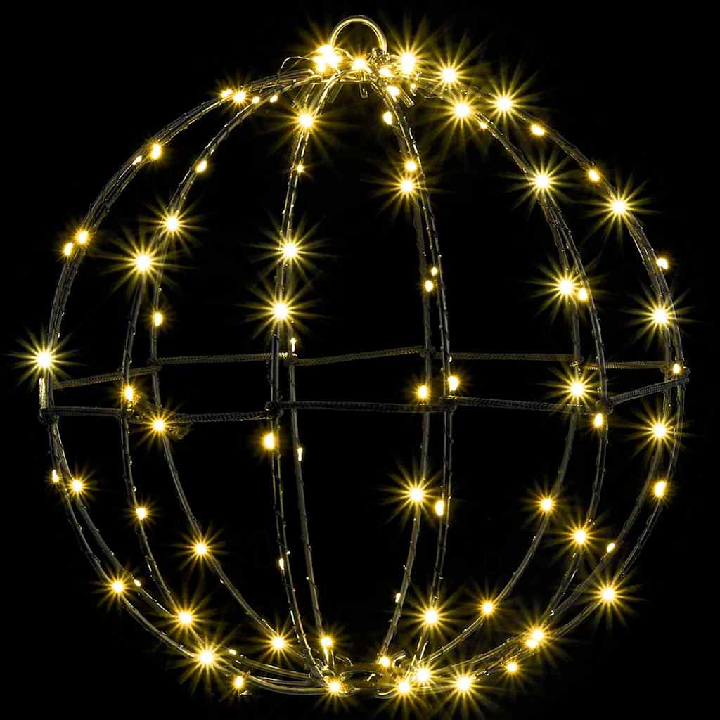 Ball Varmvit 30 x 30 x 32 cm Metall 96 LED-lampor