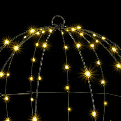 Ball Varmvit 50 x 50 x 52 cm Metall 160 LED-lampor