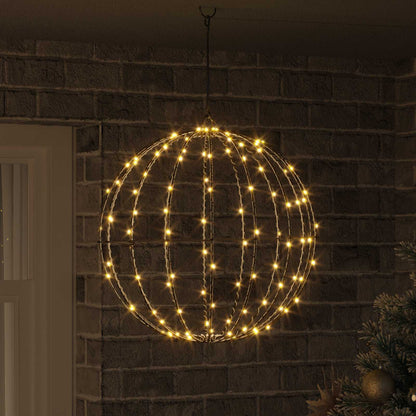 Ball Varmvit 50 x 50 x 52 cm Metall 160 LED-lampor