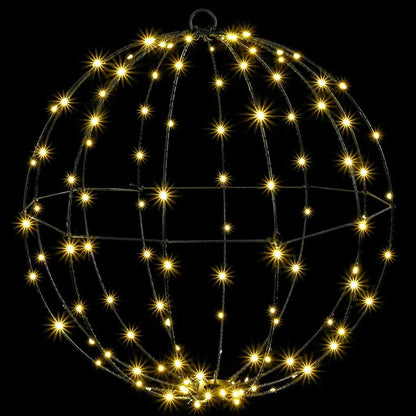 Ball Varmvit 50 x 50 x 52 cm Metall 160 LED-lampor