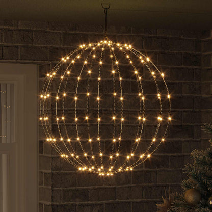 Ball Varmvit 60 x 60 x 62 cm Metall 192 LED-lampor