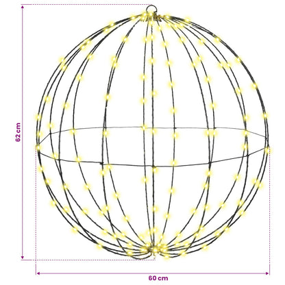 Ball Varmvit 60 x 60 x 62 cm Metall 192 LED-lampor