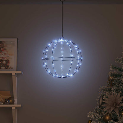 Ball Kallvit 30 x 30 x 32 cm Metall 96 LED-lampor