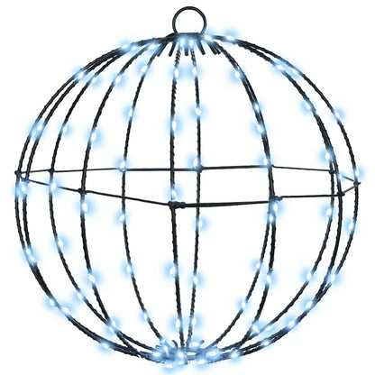 Ball Kallvit 30 x 30 x 32 cm Metall 96 LED-lampor