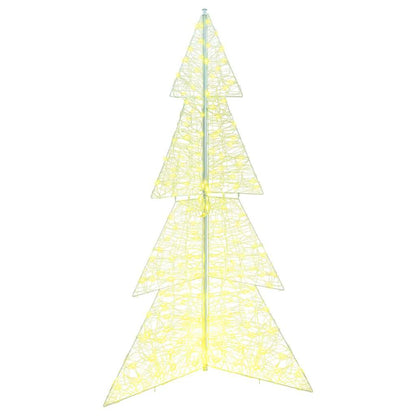 Julgran 240 LED-lampor Varmvit 180 cm Akryl