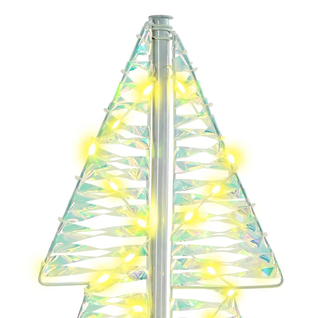Julgran 100 LED-lampor Varmvit 120 cm PET