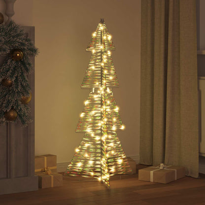 Julgran 100 LED-lampor Varmvit 120 cm PET