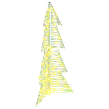 Julgran 100 LED-lampor Varmvit 120 cm PET