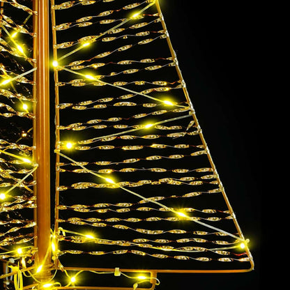 Julgran 100 LED-lampor Varmvit 120 cm PET
