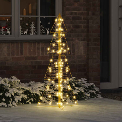 Julgran 100 LED-lampor Varmvit 120 cm PET