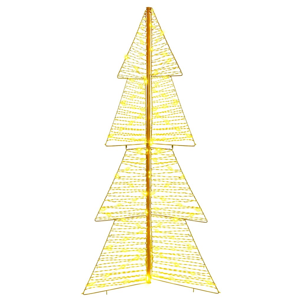 Julgran 160 LED-lampor Varmvit 150 cm PET
