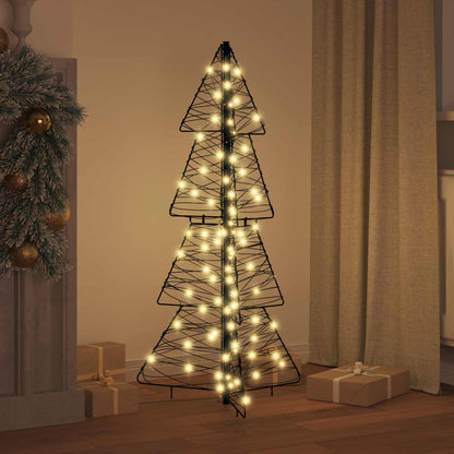 Julgran 100 LED-lampor Varmvit 120 cm Rotting