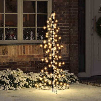 Julgran 160 LED-lampor Varmvit 150 cm Rotting