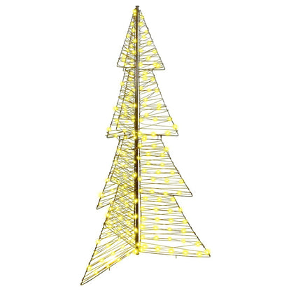 Julgran 240 LED-lampor Varmvit 180 cm Rotting