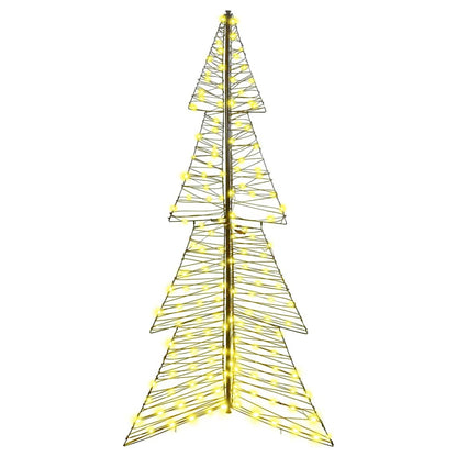 Julgran 240 LED-lampor Varmvit 180 cm Rotting
