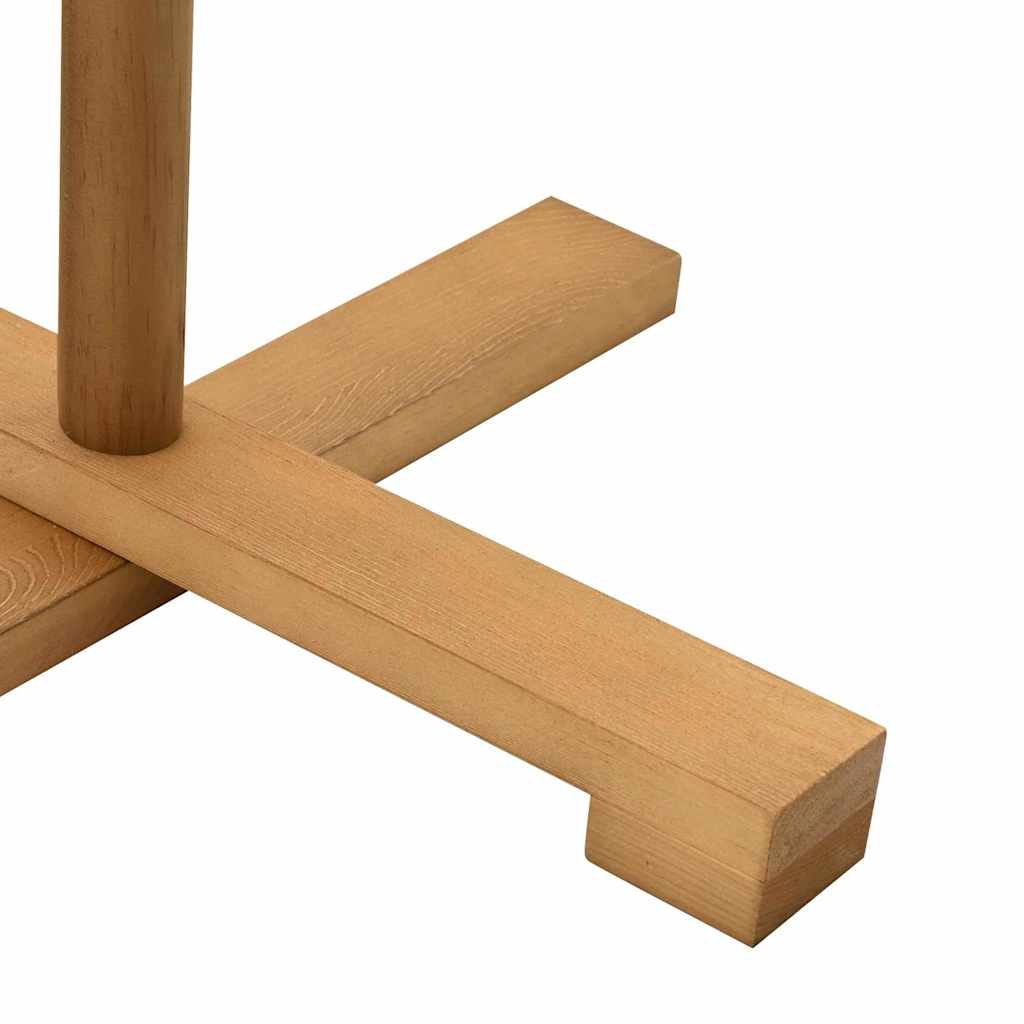 Träjulgran med stativ Brun 150 cm Massiv furu