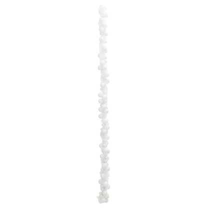 Julkulagirland LED-lampor Vit 186 cm Polystyren
