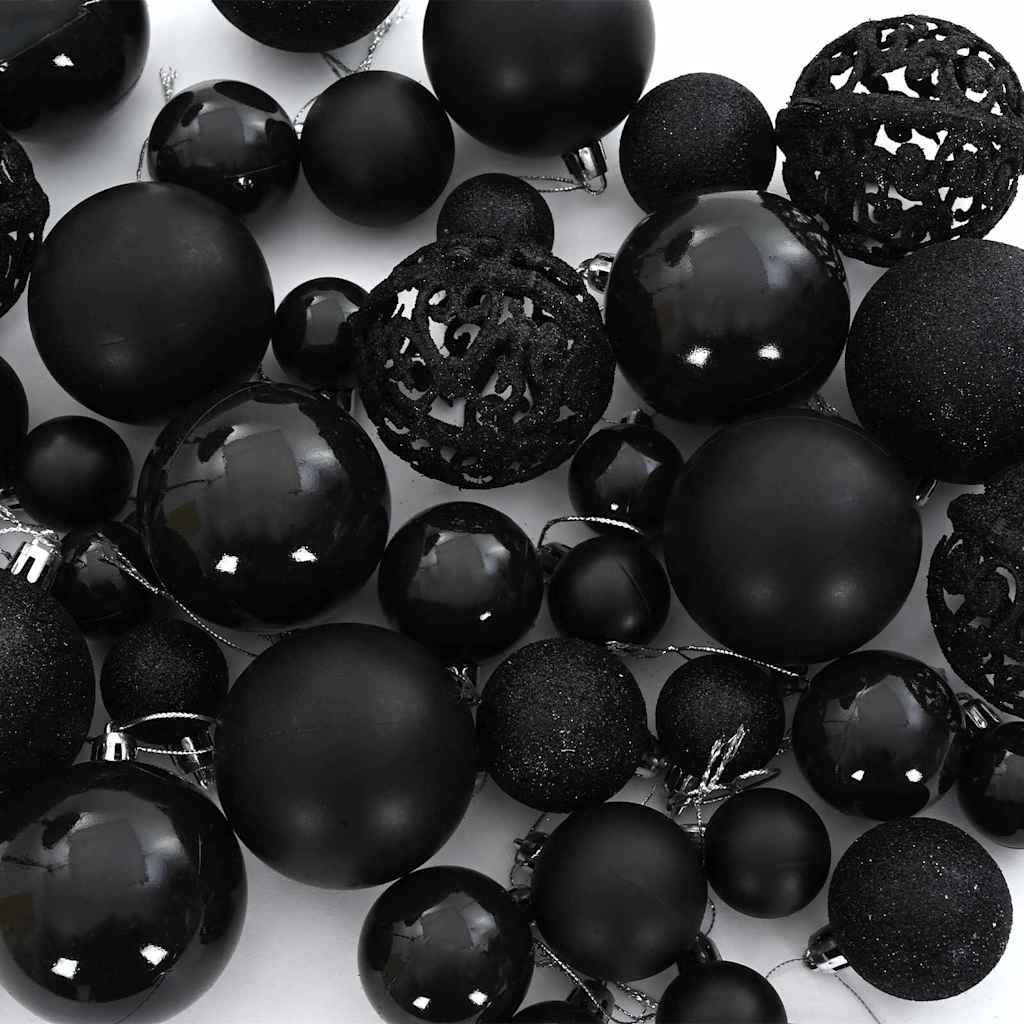 Julprydnad Set 120 st 300 LED-lampor Varmvit Ø 6 cm