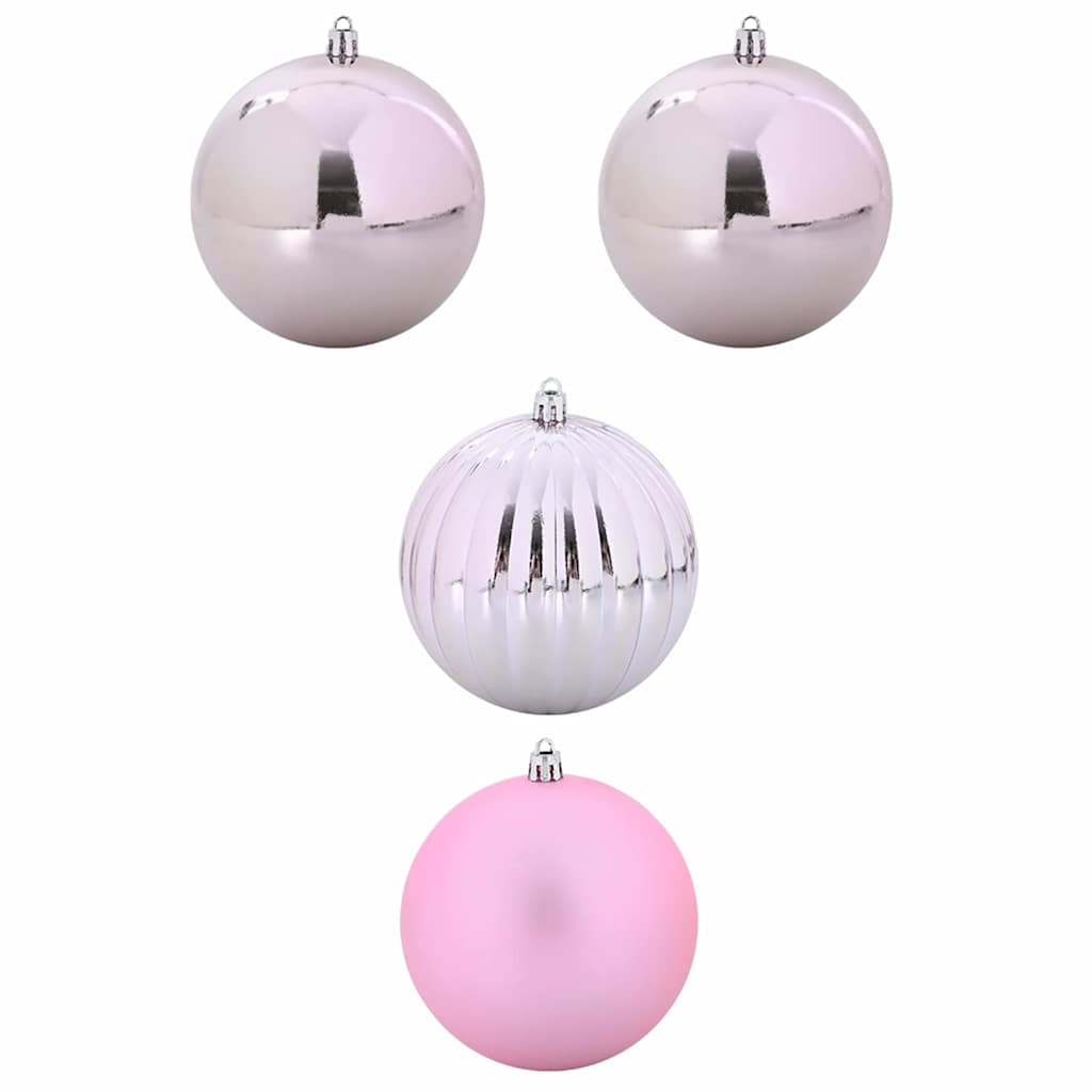 Julkula Set XXL 4 st Rosa Ø 20 cm Plast