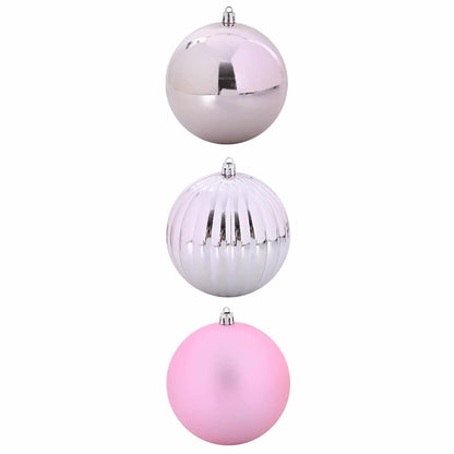 Julkula Set XXL 3 st Rosa Ø 25 cm Plast
