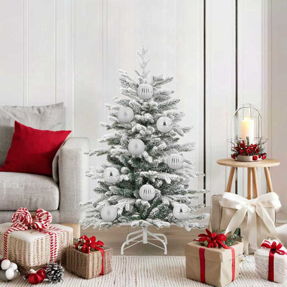 Julkulor Set XL 15 st Silver Ø 10 cm Plast
