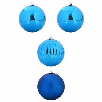 Julkula Set XXL 4 st Blå Ø 20 cm Plast