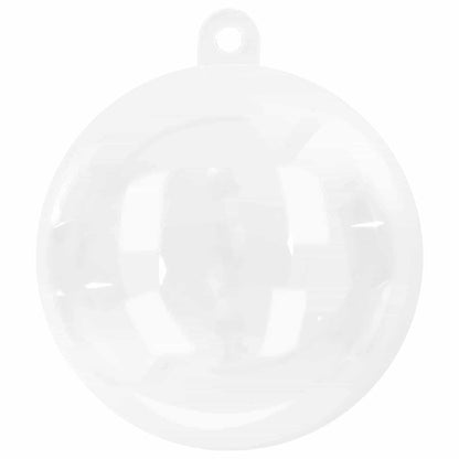 Julprydnad Set 50 st Transparent Ø 5 cm Plast
