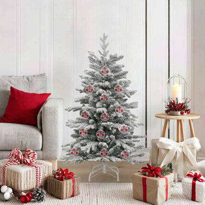 Julprydnad Set 25 st Transparent Ø 8 cm Plast