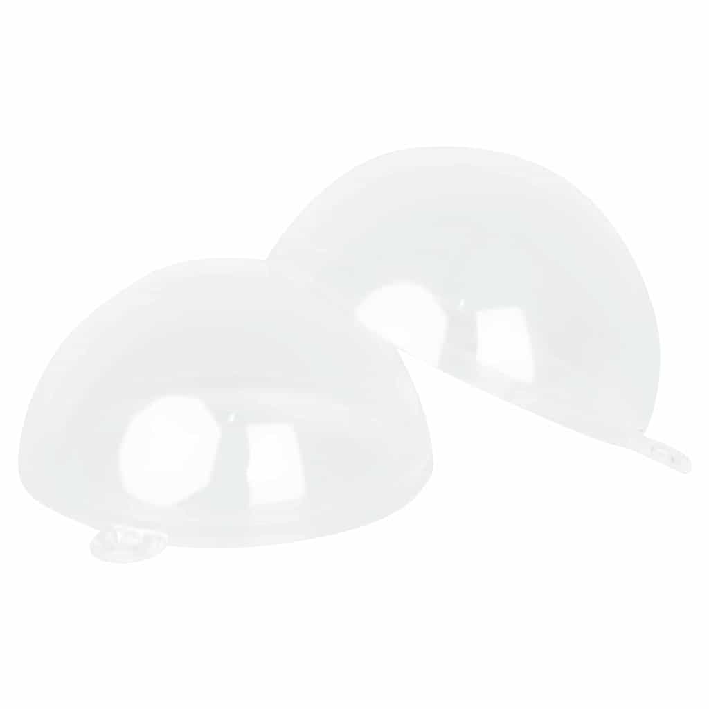 Julprydnad Set 200 st Transparent Ø 5 cm Plast