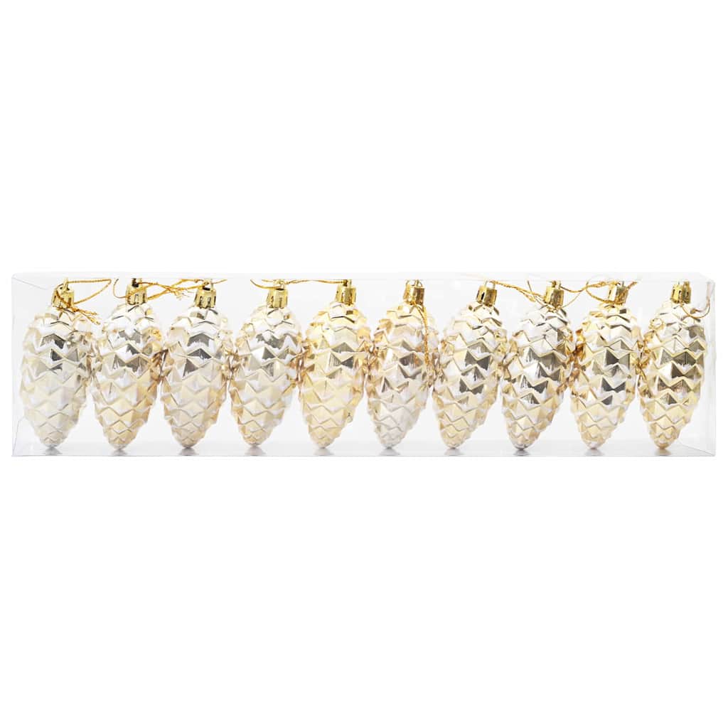 Julgran Kottboll 40 st Guld 4 x 9 cm Plast