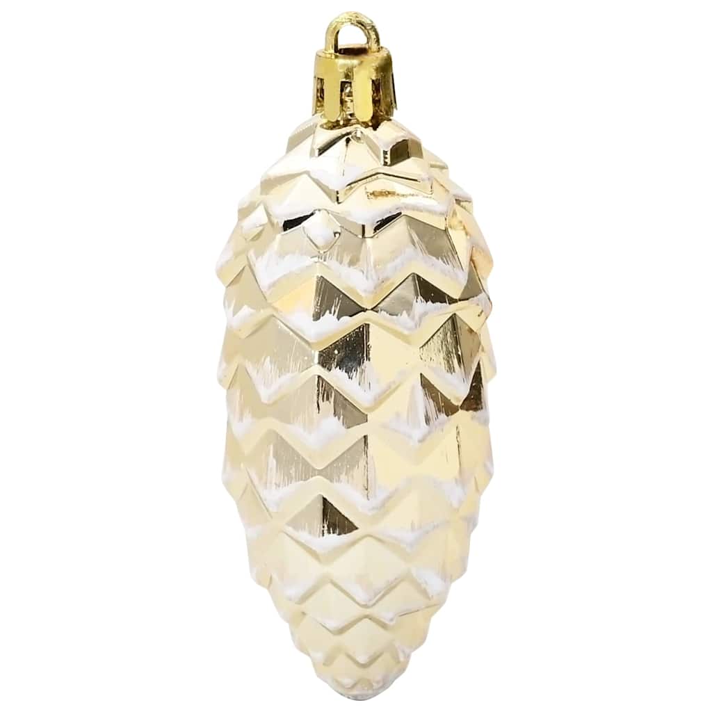 Julgran Kottboll 40 st Guld 4 x 9 cm Plast