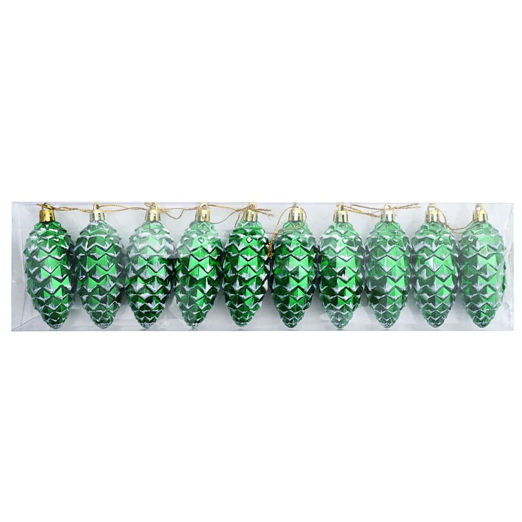 Julgran Kottboll 40 st Grön 4 x 9 cm Plast
