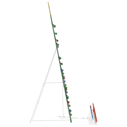 Belyst julgran med 3 presentlådor 2D varm vit Flerfärgsdesign
