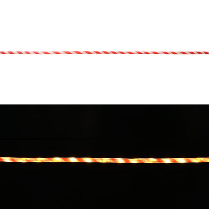 Ljuslina med 240 LED-lampor Varmvit 10 m