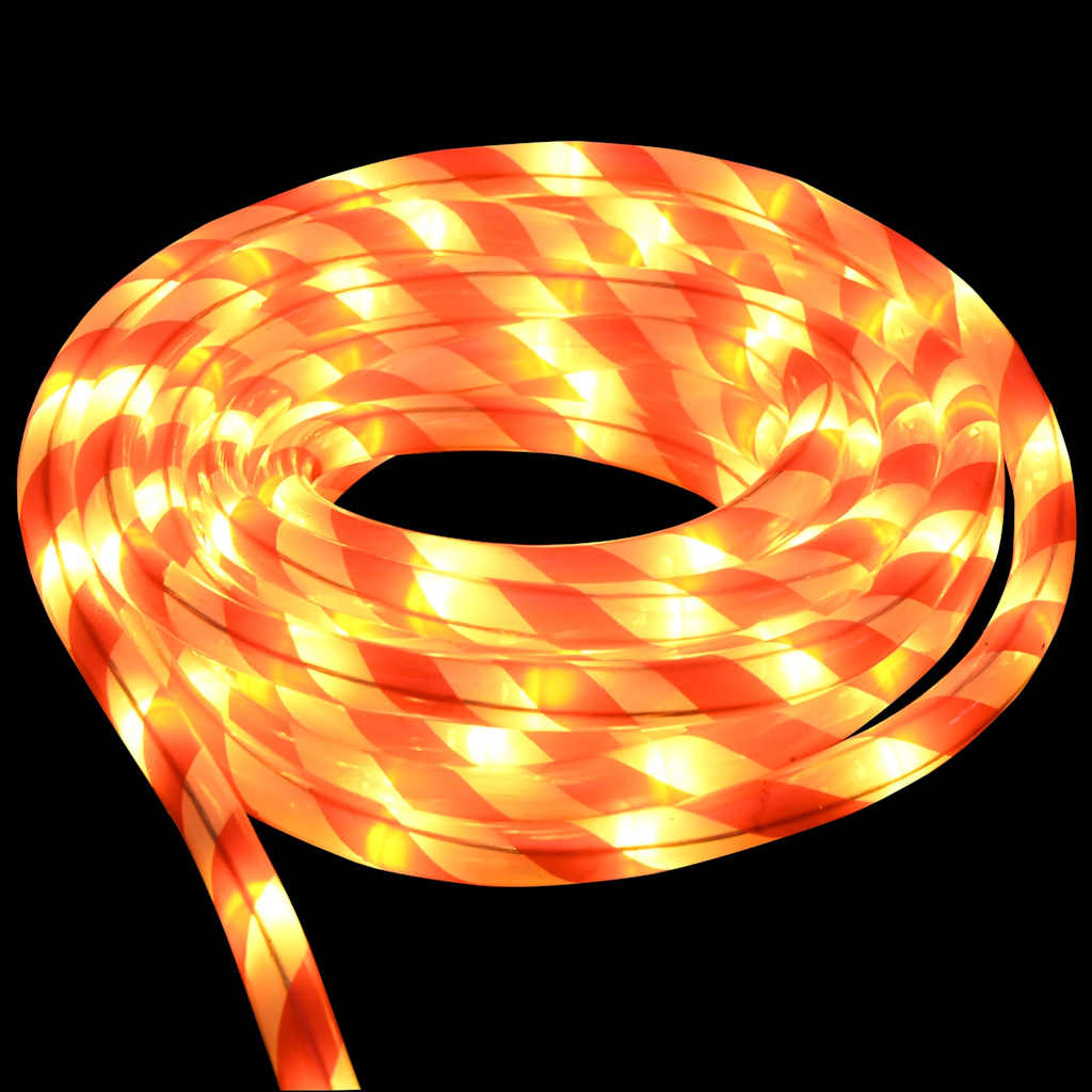 Ljuslina med 1200 LED-lampor Varmvit 50 m