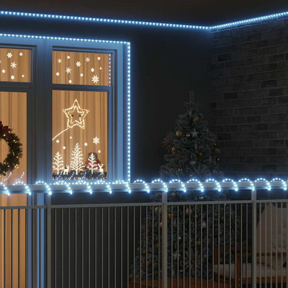 Ljuslina med 480 LED-lampor Kall Vit 20 m PVC