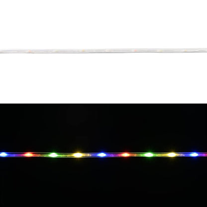 Ljuslina med 1200 LED-lampor Flerfärgsdesign 50 m PVC