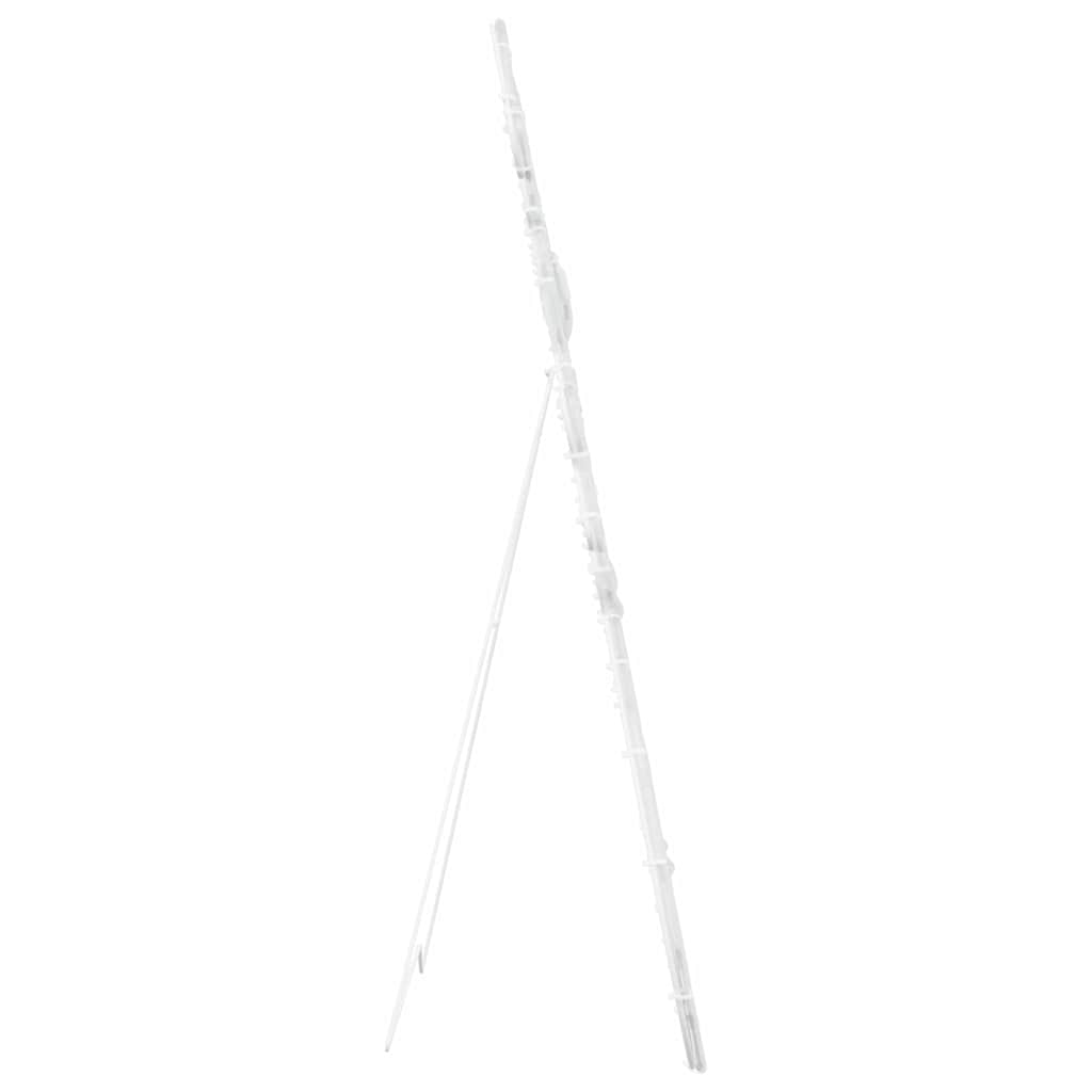 Julstjärna med 72 LED-lampor Kallvit 51.5 cm