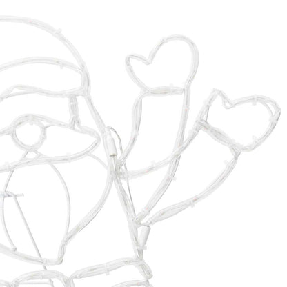 Jultomte Ljus Flerfärgsdesign 60 cm