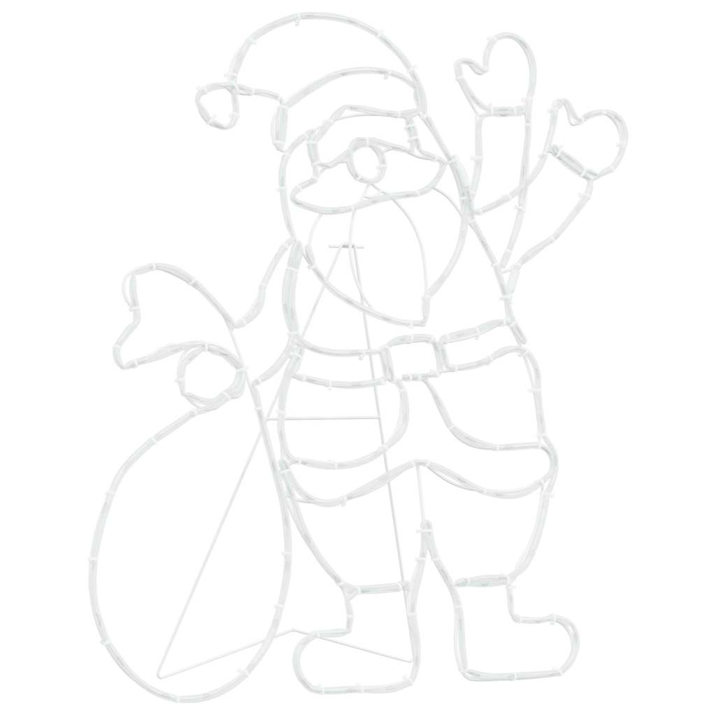 Jultomte Ljus Flerfärgsdesign 60 cm