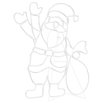 Jultomte Ljus Flerfärgsdesign 60 cm