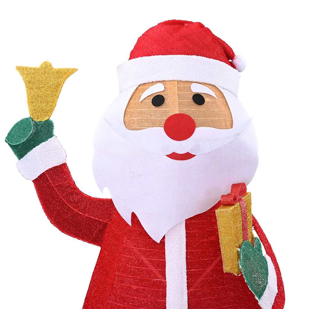 Jultomte 200 LED-lampor Varmvit 100 x 180 cm Tyg
