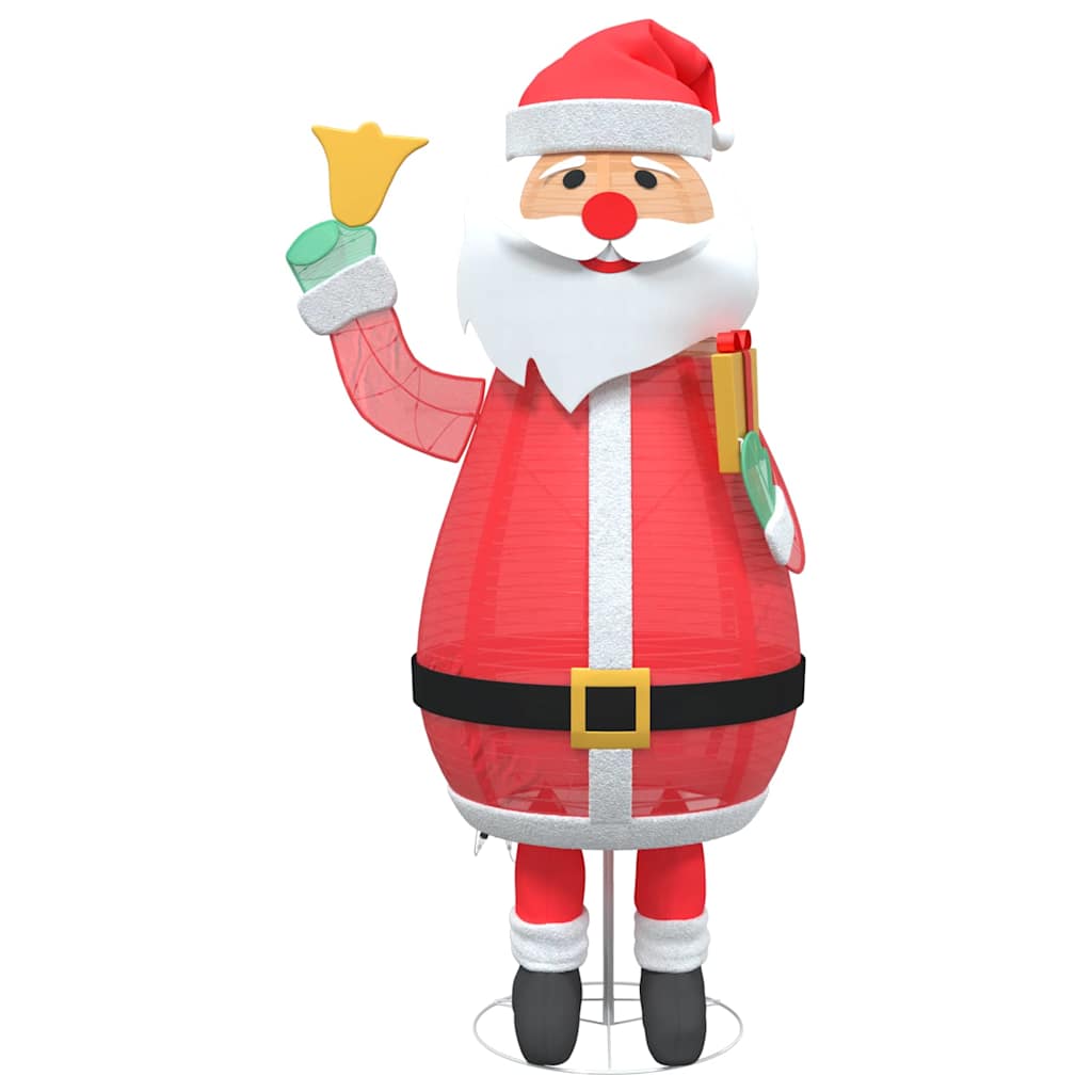 Jultomte 200 LED-lampor Varmvit 100 x 180 cm Tyg
